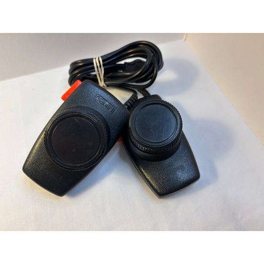Vintage TESTED Gemini Paddle Controllers Atari 2600 7800 Set of Two Joint Cord