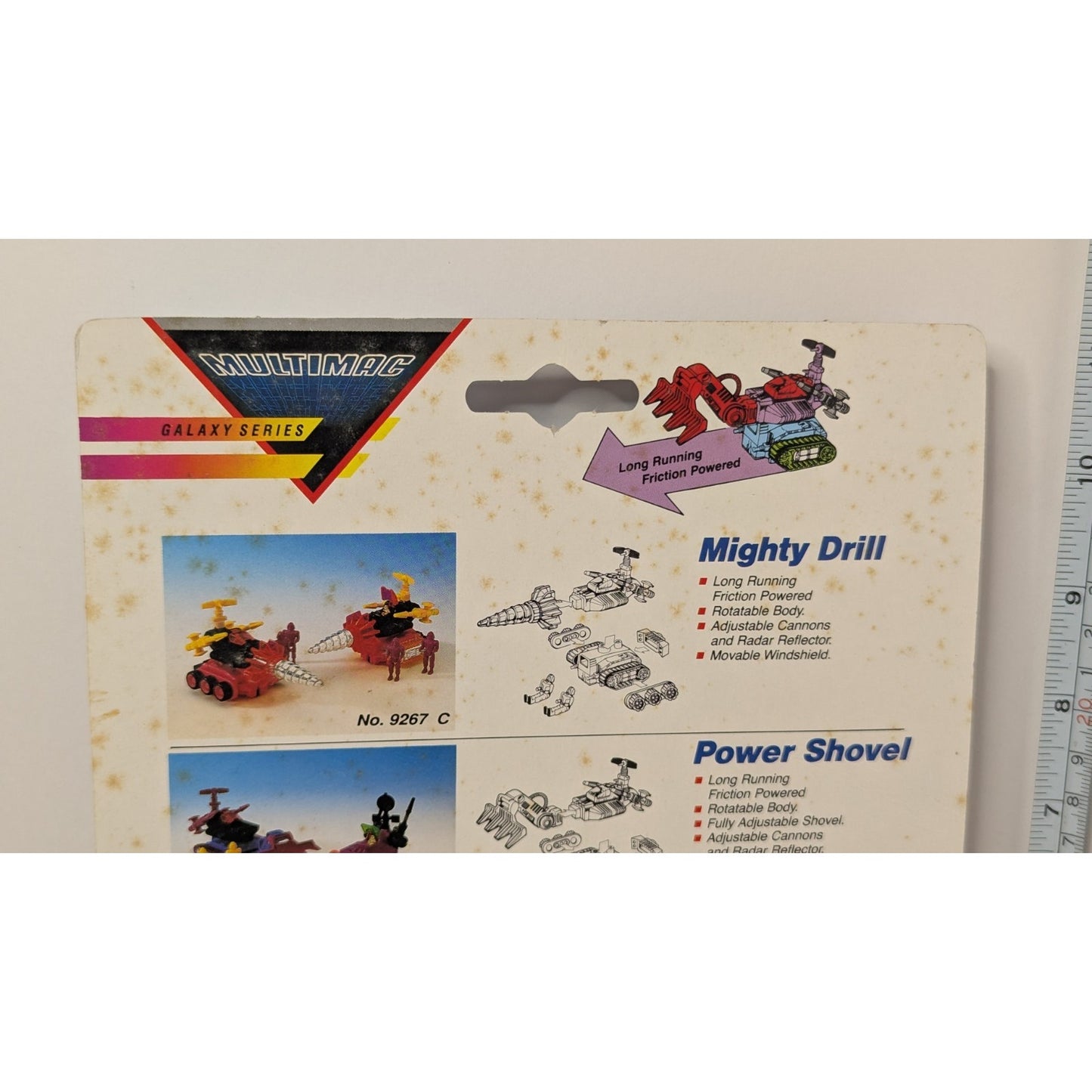 Vintage 80s Multimac Galaxy Series Planet Explorer Building Toys Mighty Drill