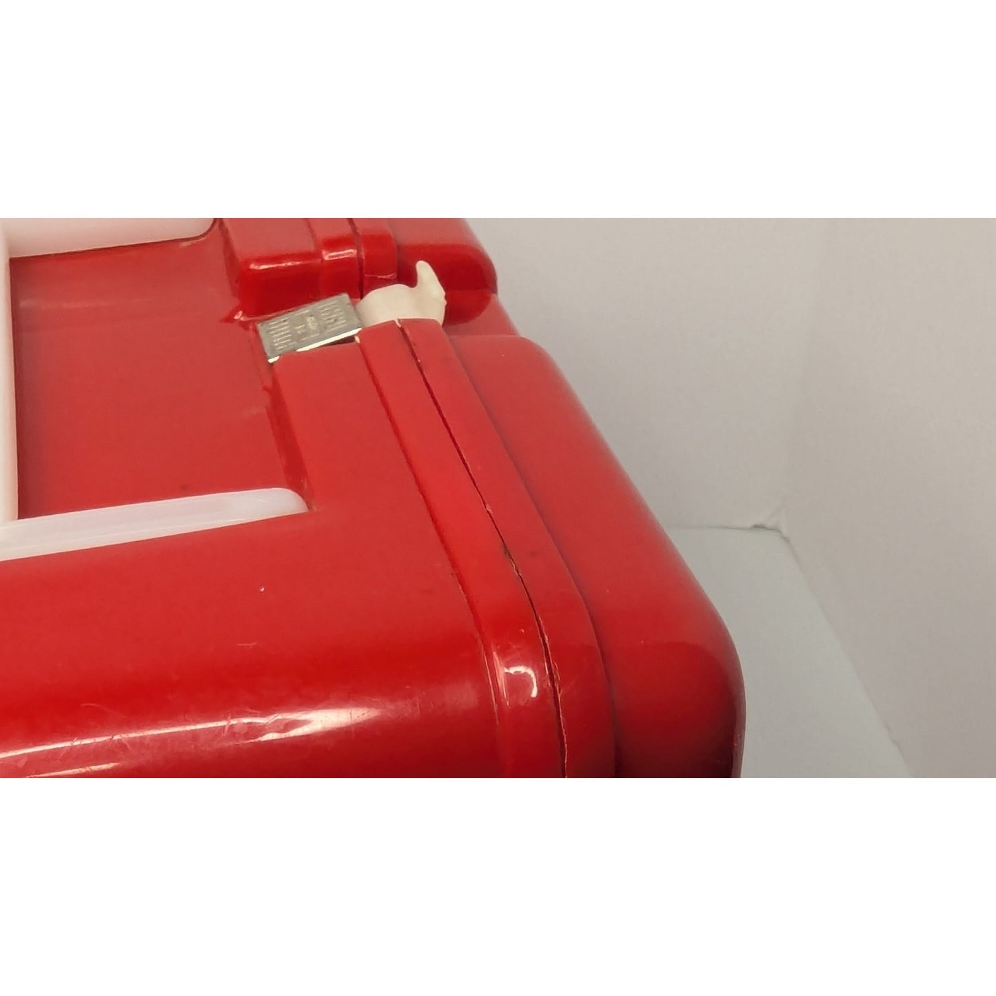 Vintage 1989 Thermos Star Trek The Next Generation Red Plastic Lunch Box