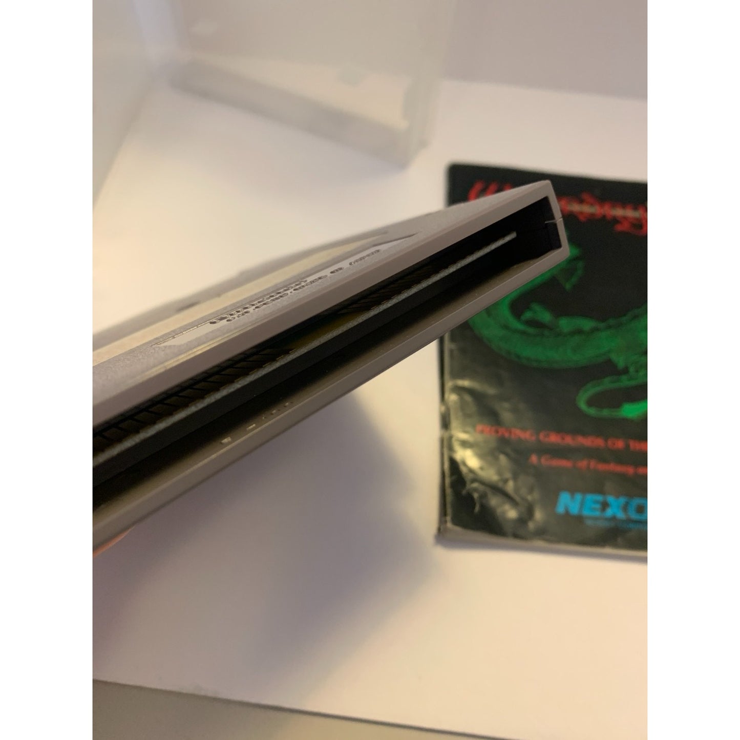Wizardry: Proving Grounds of the Mad Overlord (NES) Cartridge & Manual Nintendo
