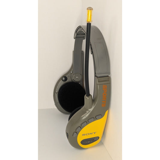 Vintage Sony Walkman Sports SRF-HM55 FM/AM Radio Headphones Tested & Working