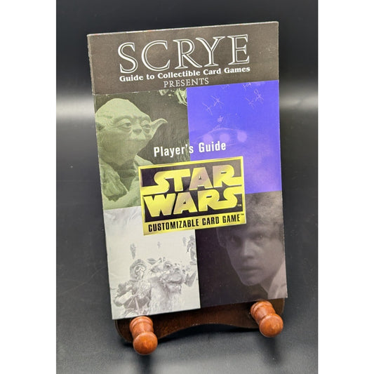 Vintage 1997 Star Wars CCG Scrye Player's Guide Card Text Glossary