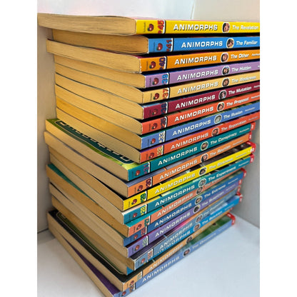 Vintage Animorphs Lot of 36 Books Nickelodeon 90s Some 1st Prints & Hard Covers