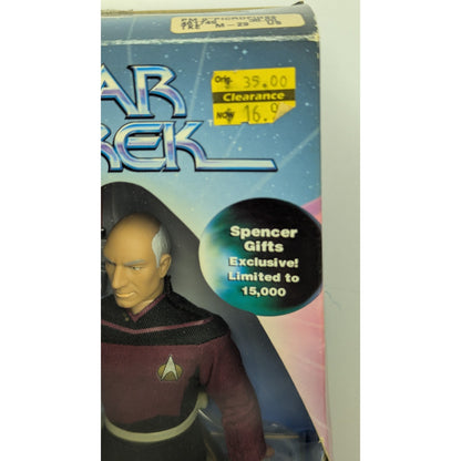 Star Trek TNG Captain Jean-Luc Picard Figure Spencer Gifts LE Playmates 1997