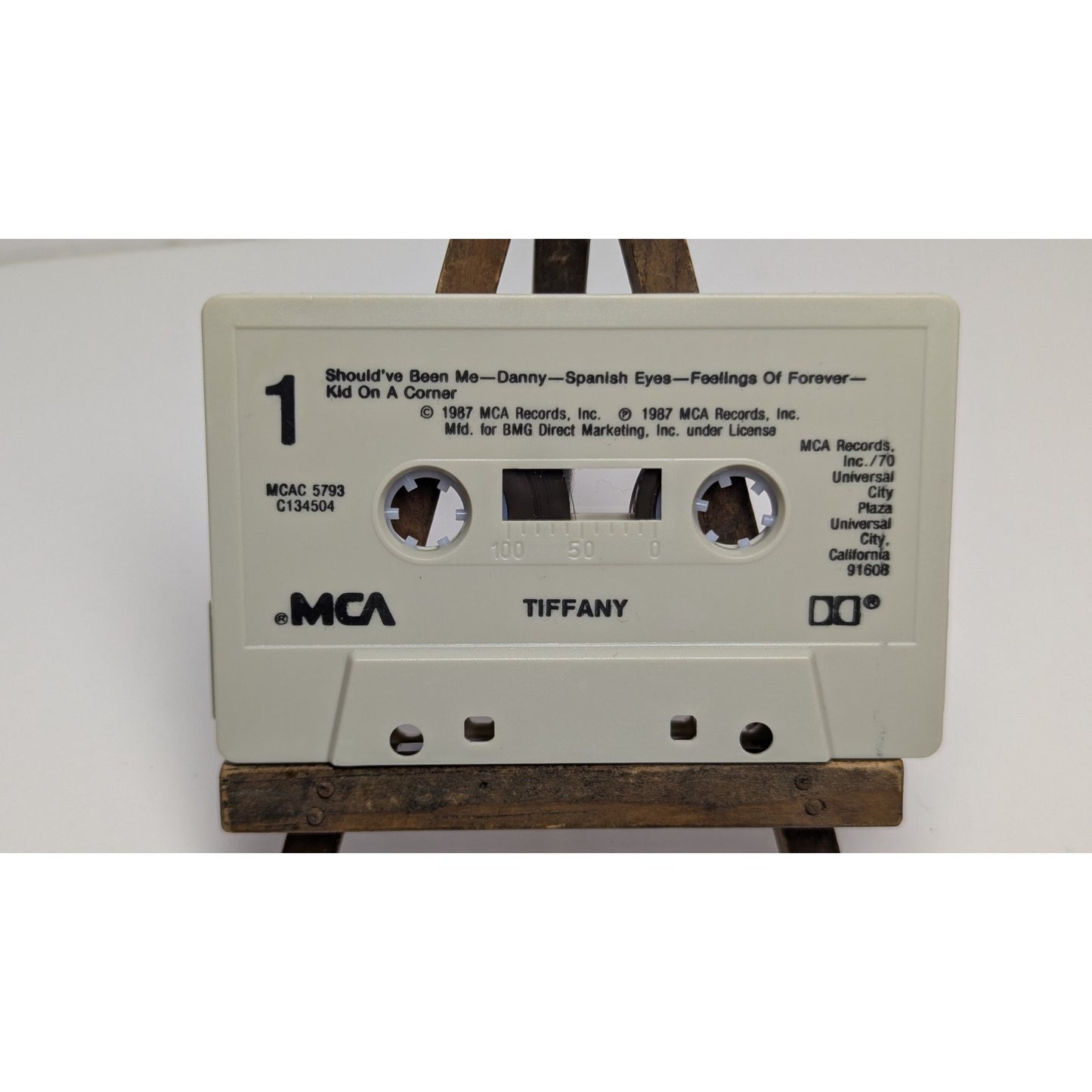 Tiffany Cassette Tape MCA I Think We're Alone Now 1987 Stranger Things