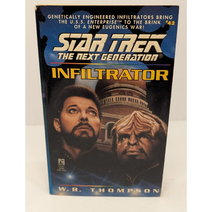 Vintage Star Trek Next Generation Paperbacks #42-45 Great Condition