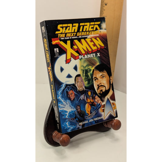Star Trek The Next Generation X-Men Planet X Michael Jan Friedman PB 1st Pocket