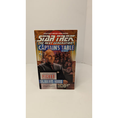 4 Vintage Star Trek The Captain's Table Paperback Books