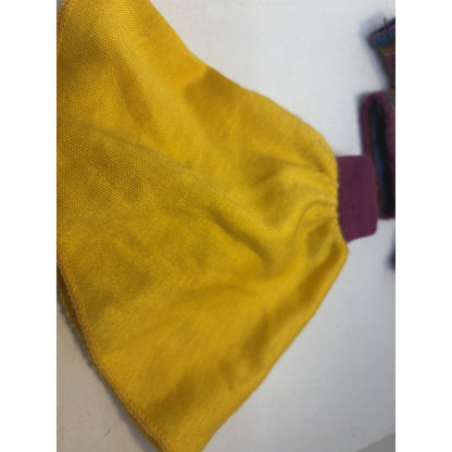 Vintage 1987 Mattel Barbie Sweater Soft Fashion #4479 Yellow & Purple Outfit