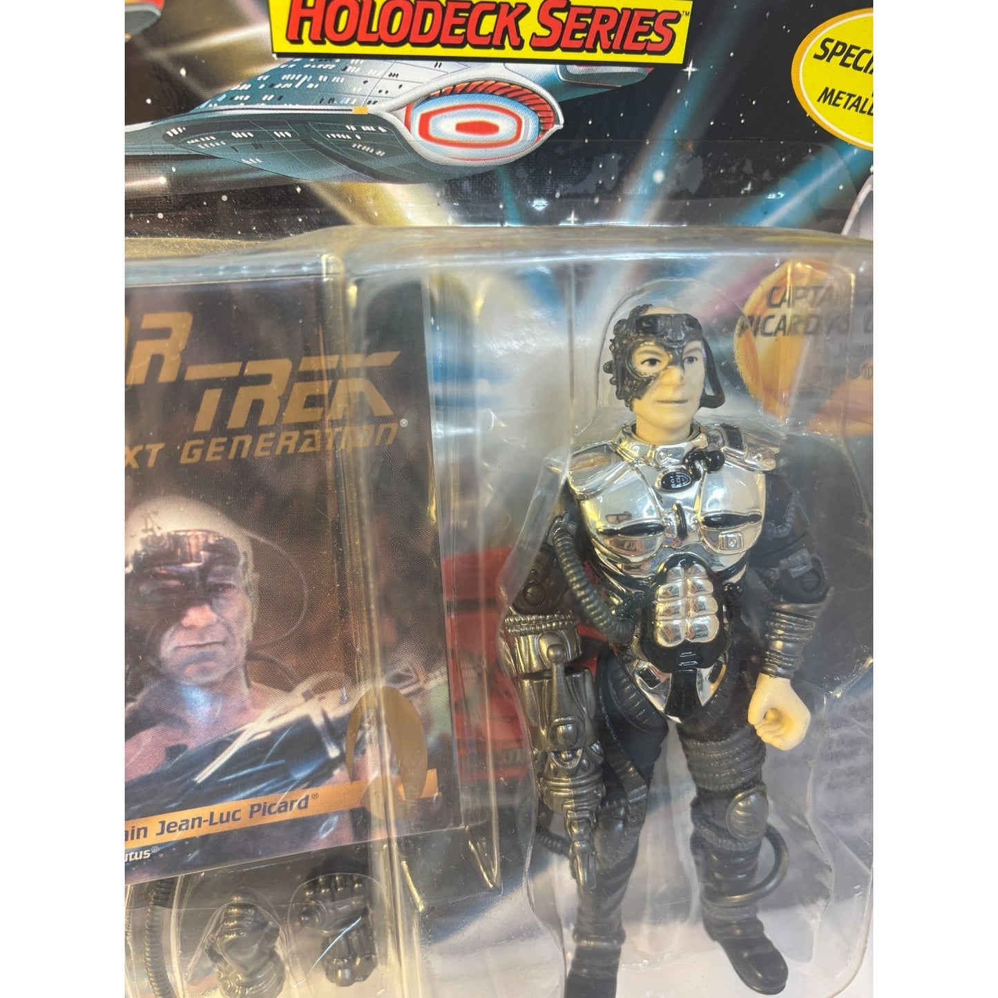 1995 Playmates Star Trek TNG Next Generation Picard Locutus Holodeck Figure
