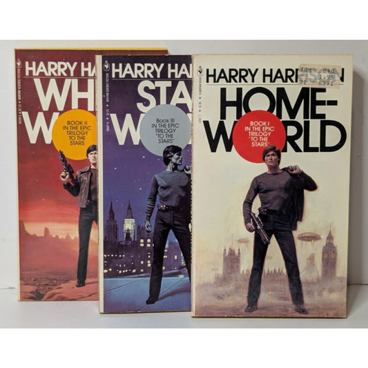 Vintage 1st Print PB Harry Harrison TO THE STARS Homeworld/Wheelworld/Starworld