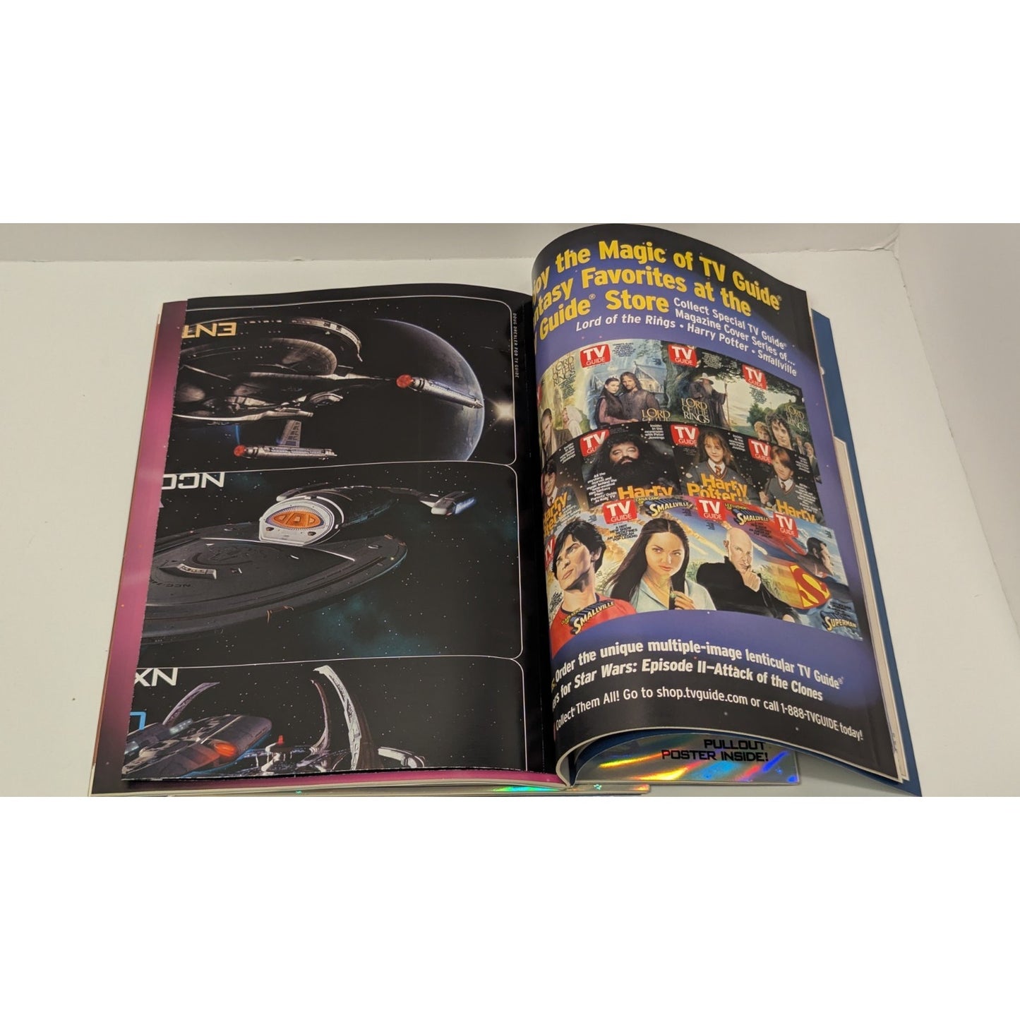 Three Star Trek 35th Tribute TV Guide Timeless Guide to the Trek Universe