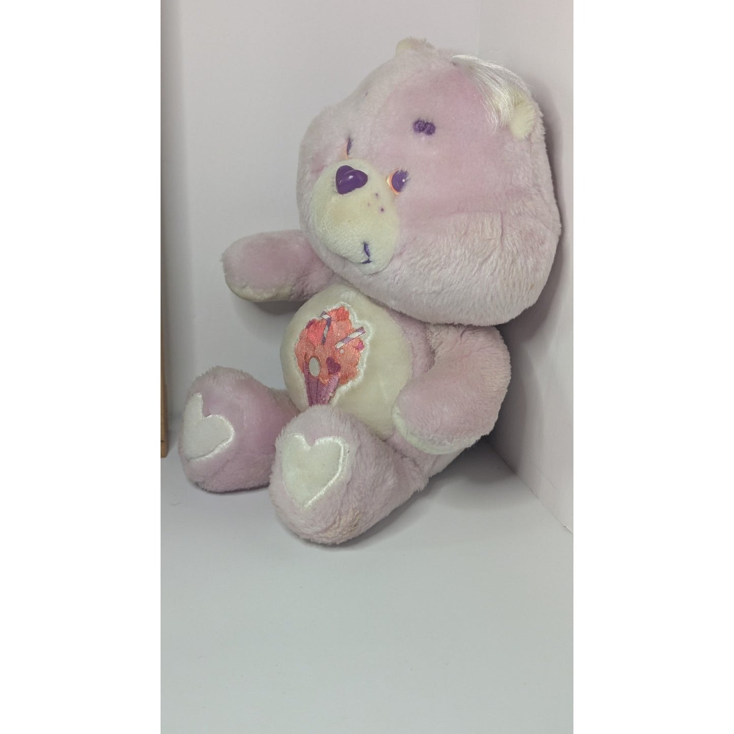1985 Kenner/American Greetings Care Bears 13" - Share BEAR Milkshake
