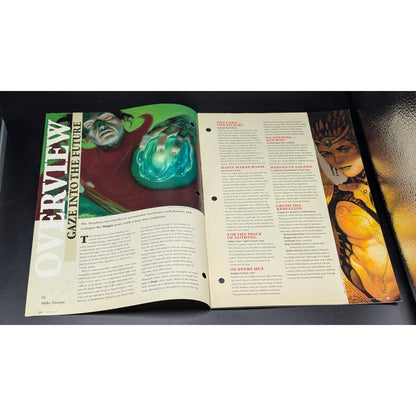 2000 Magic the Gathering Prophecy Top Deck Presents Card Encyclopedia Magazine Insert