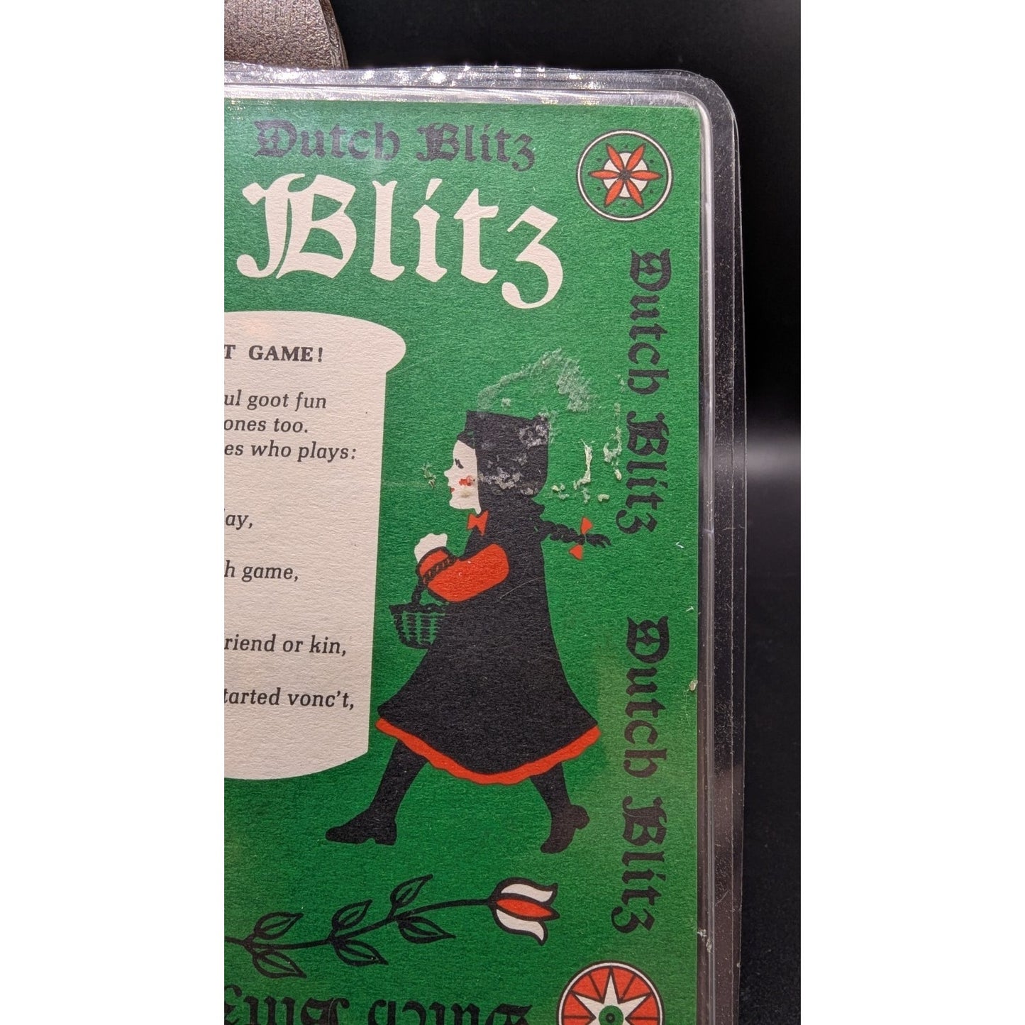 VTG 1973 Dutch Blitz Card Game In Original Packaging Unused w/Instructions