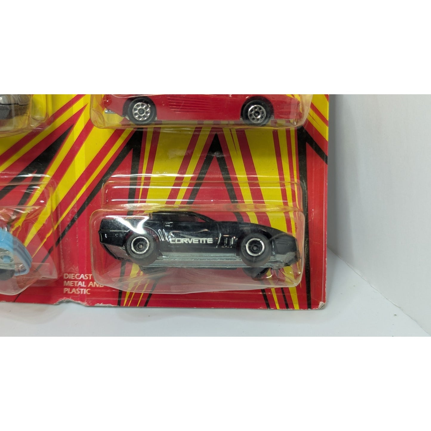 Majorette Diecast Novacar 4-Car Series 100 Sports Cars Corvette & Mercedes 90s