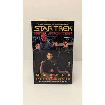 Lot of 7 Vintage Star Trek Paperbacks: New Frontiers Science Fiction Books