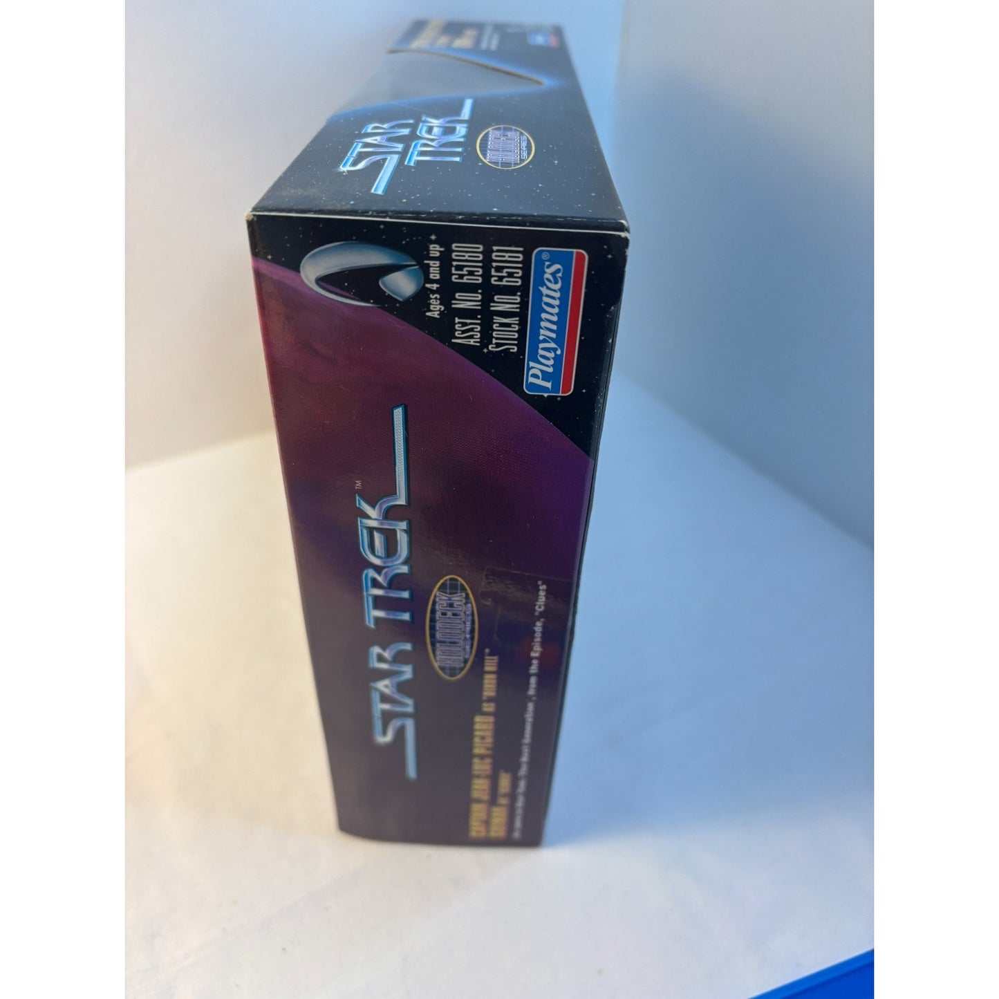 1998 Playmates Star Trek Captain Picard Dixon Hill Guinan Gloria Figure Set Open