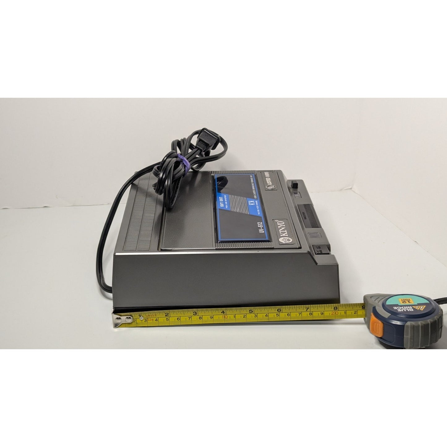 Vtg Kinyo UV-512 80K5 VHS Rewinder & Fast Forward Unit Tested Working