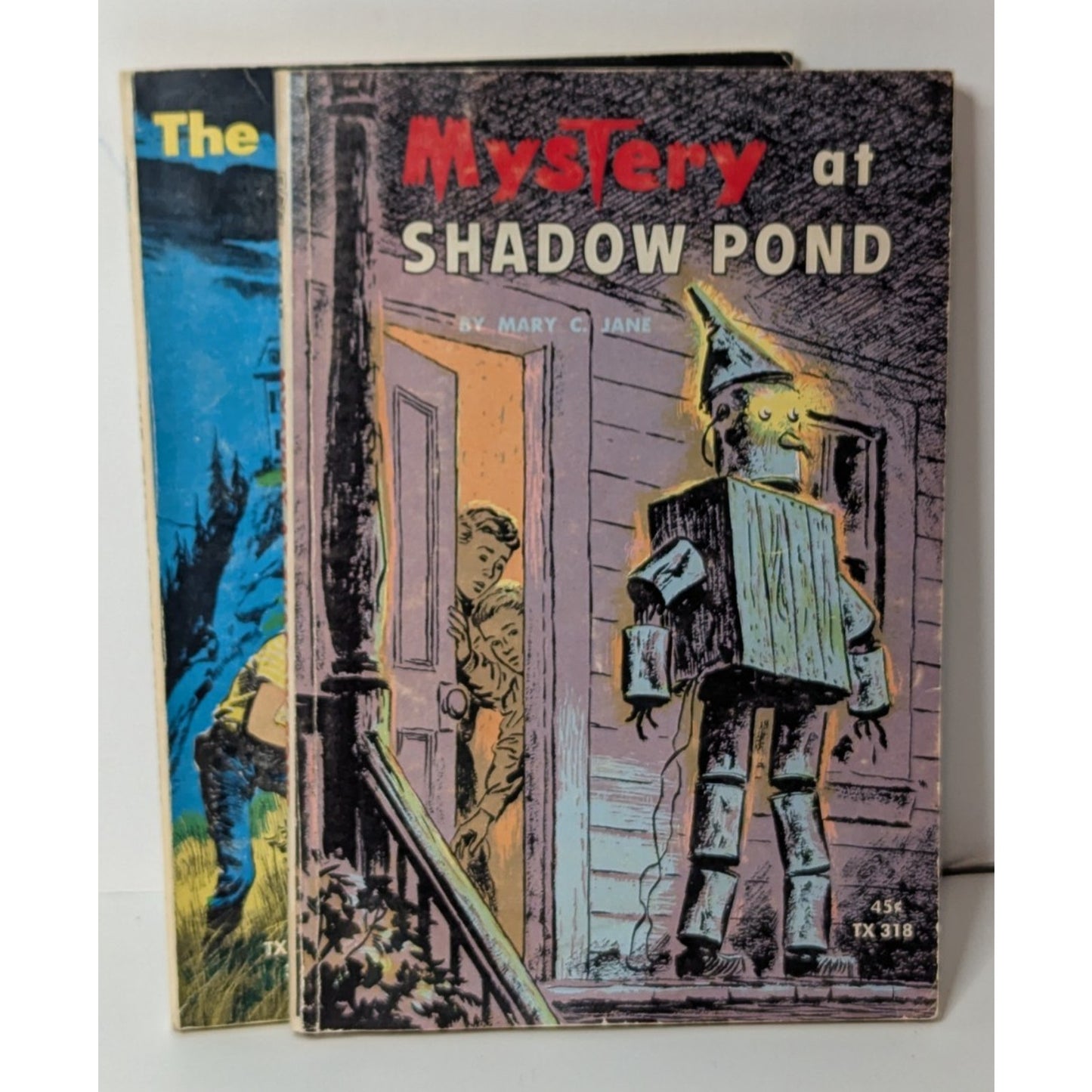 Mystery at Shadow Pond & Ghost Rock Mystery Vintage 60's Scholastic Paperback