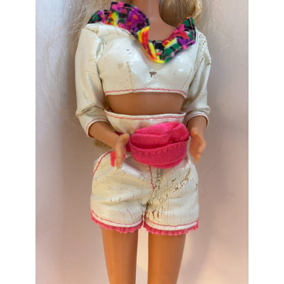 1991 Barbie Rollerblade 2214 Doll Skates Flicker’n Flash Original Outfit