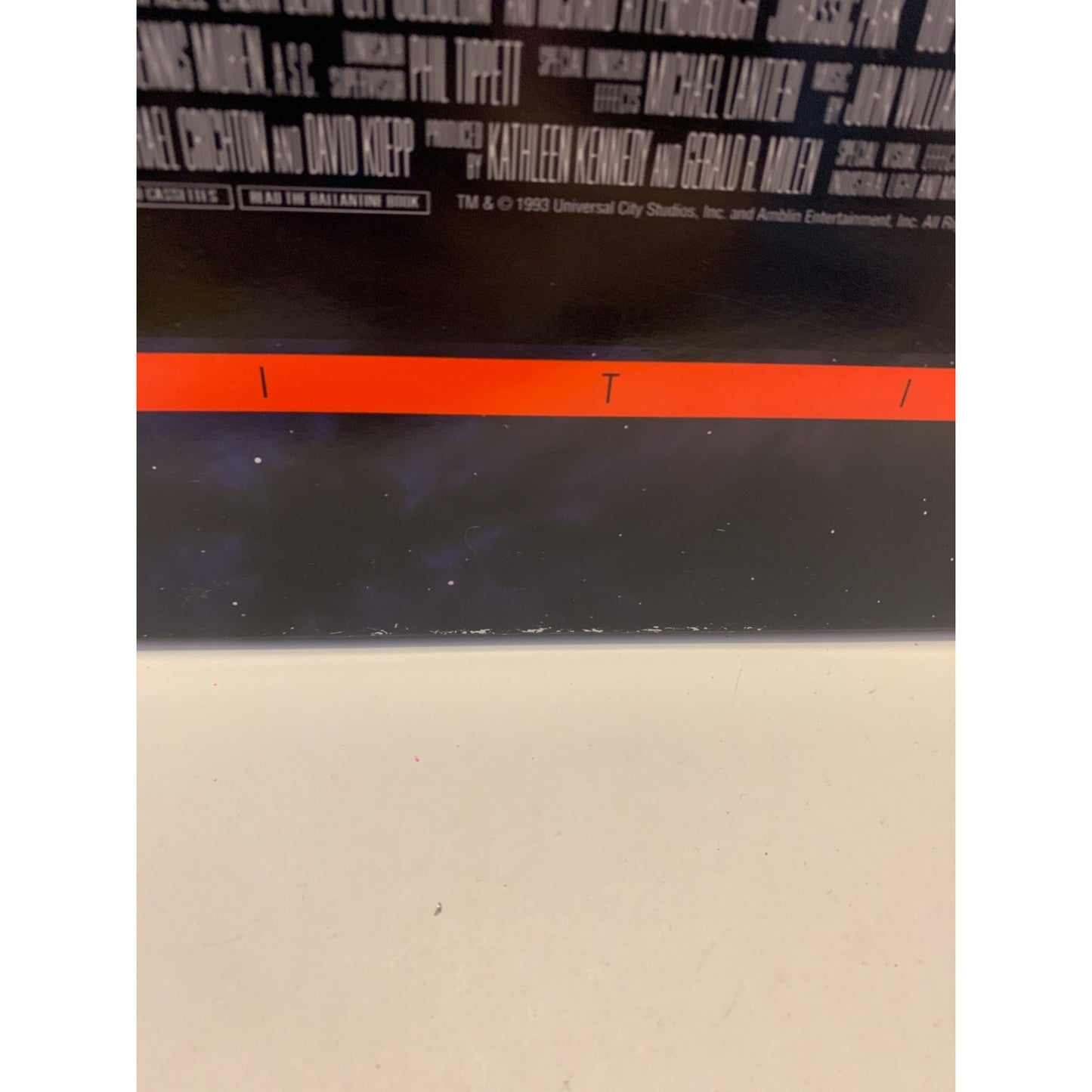 Jurassic Park Laserdisc 2-Disc Widescreen THX Gatefold TESTED