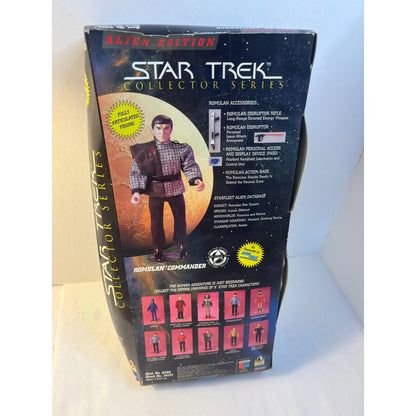 1996 Playmates Star Trek ROMULAN COMMANDER Alien Edition 9" Figure Sealed