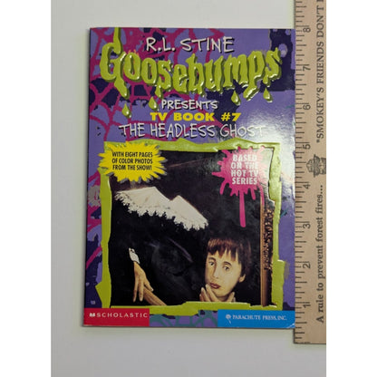Goosebumps TV Book #7 The Headless Ghost by R. L. Stine First Print