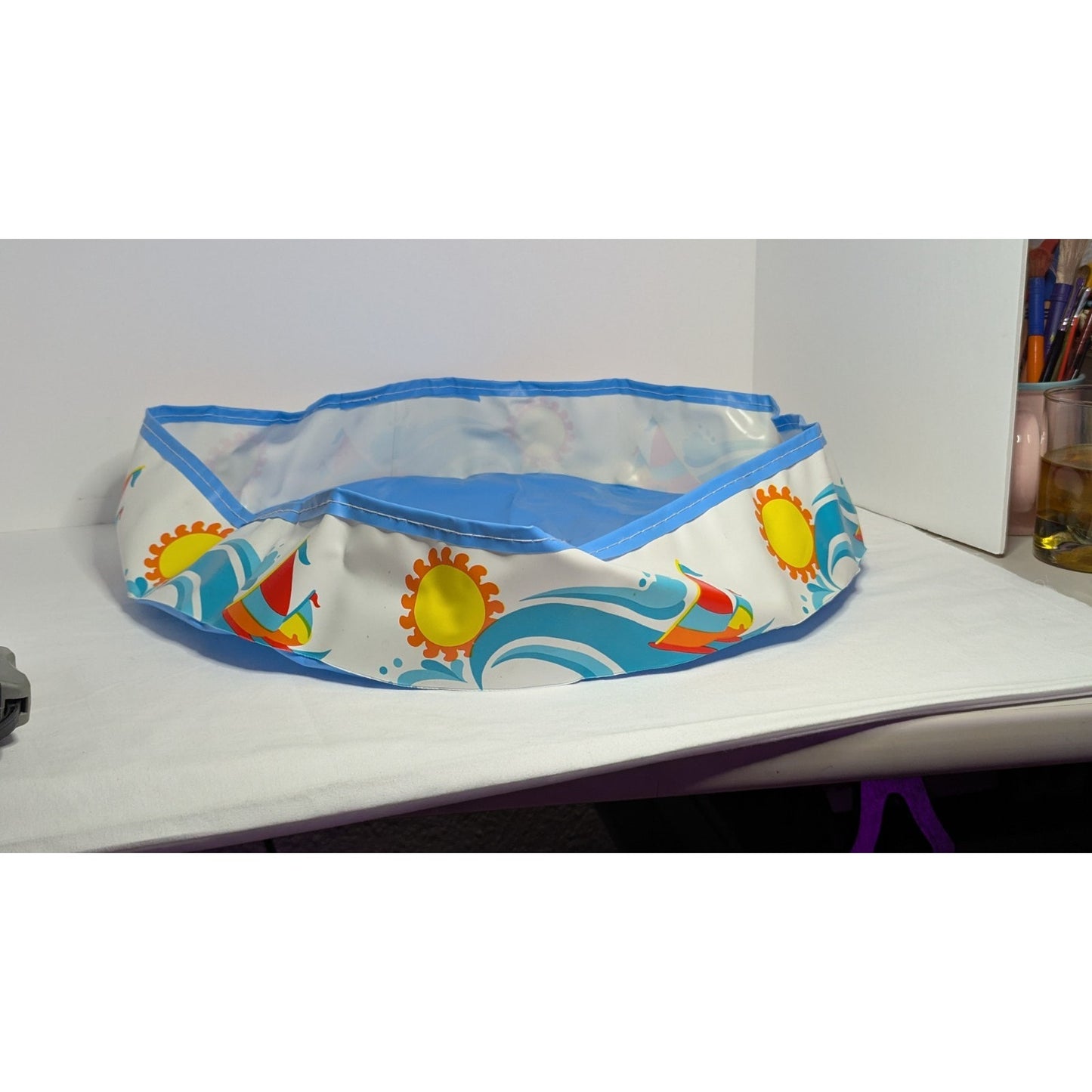 Original Vintage 80s California Dream Barbie Arco Patio Pool 17"