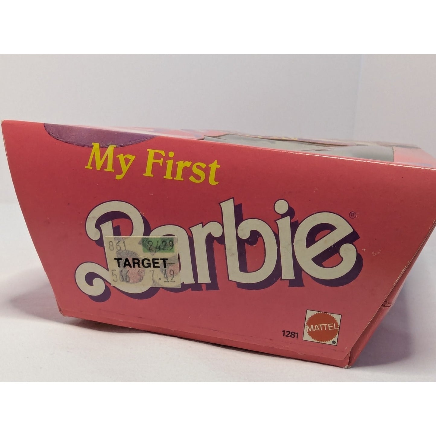 Vintage Mattel 1988 My First Barbie Doll #1281 Dancer So Easy To Dress!