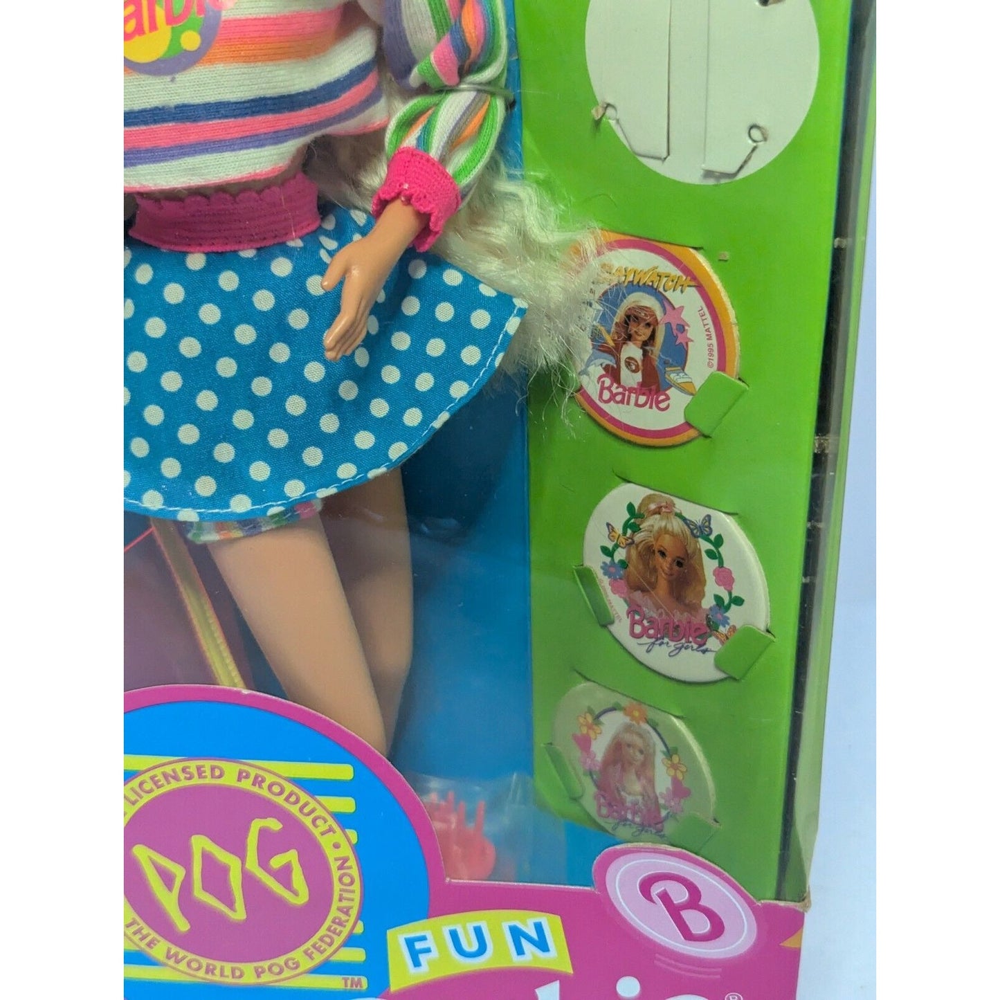 Barbie World POG Fun Doll Special Edition 1994 Mattel #13239