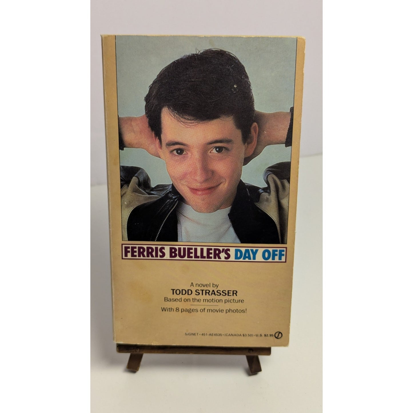 Ferris Bueller's Day Off Paperback First Edition First Printing by Todd Strasser