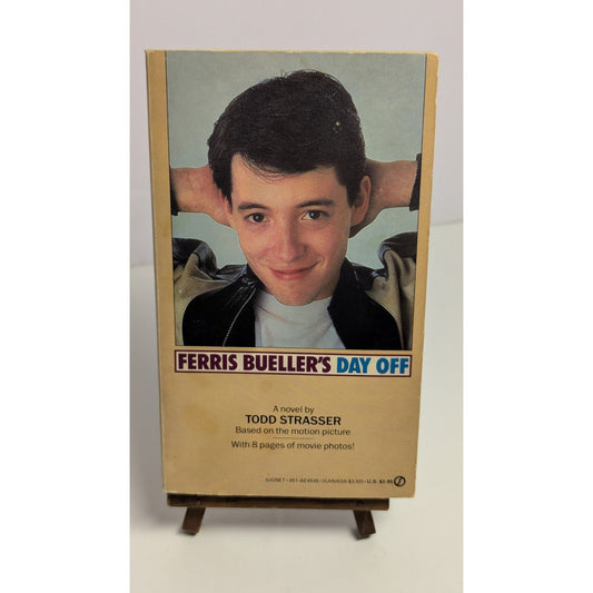 Ferris Bueller's Day Off Paperback First Edition First Printing by Todd Strasser