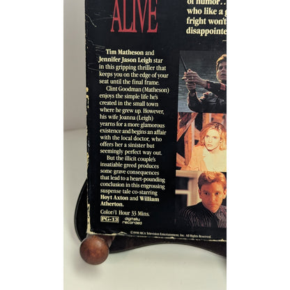 Buried Alive VHS Tape Horror Movie 1990 Tim Matheson Goodtimes Cult Halloween