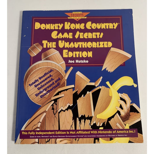 Prima's Secrets Donkey Kong Country Game Strategy Guide Nintendo SNES