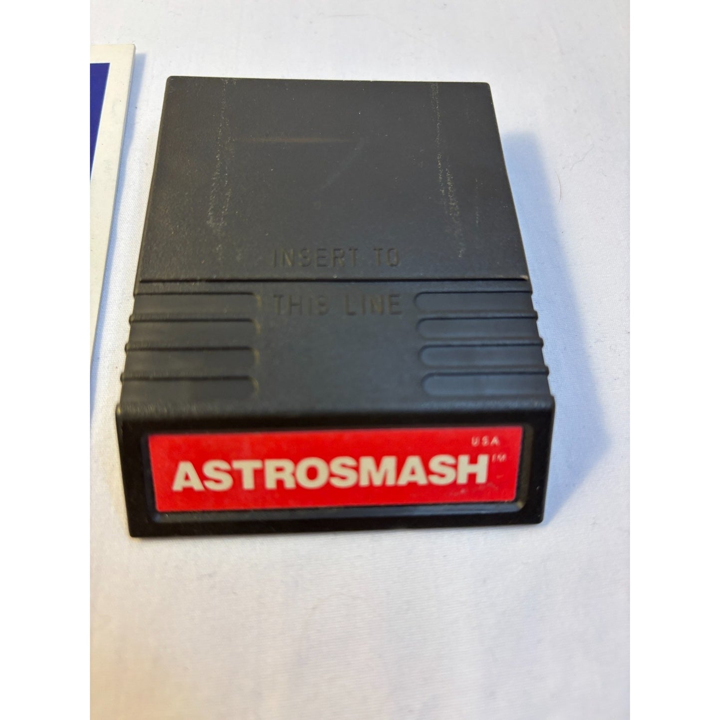 Astrosmash Intellivision Video Game Cartridge + Manual 1981 Tested Works