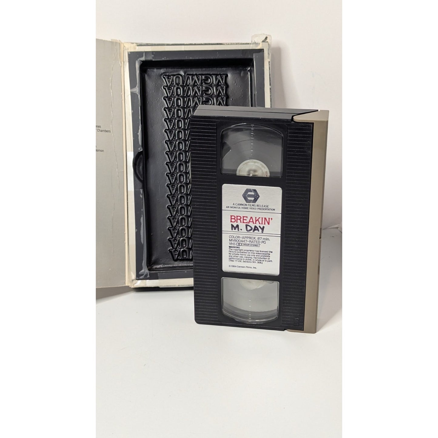 Breakin' 80’s Cult Classic Big Box MGM Vhs 1984 Dance Movie