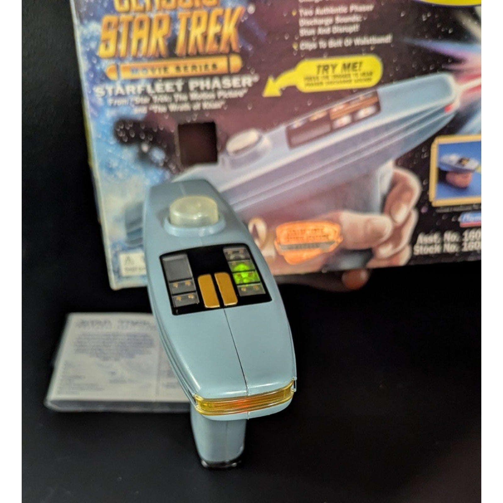 Star Trek Classic Movie Series Starfleet Phaser (1996, Playmates