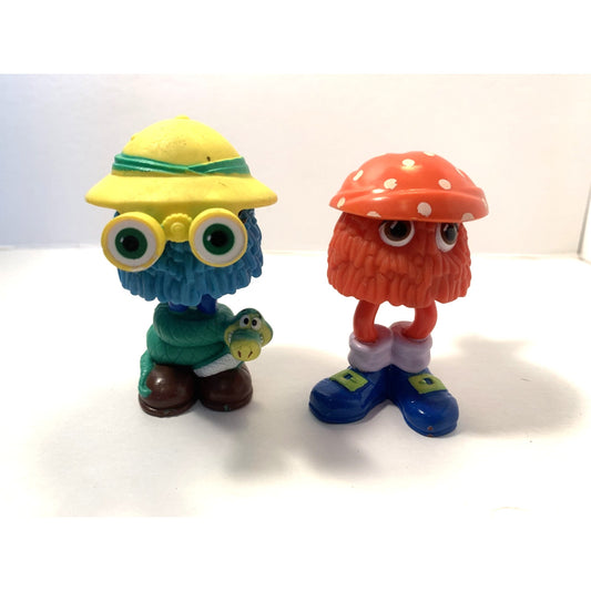 1989 McDonalds Funny Fry Friends Fry Guys Kids Happy Meal Toys Lot Of 2