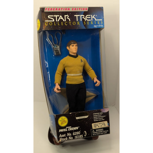1997 Star Trek Federation Edition Ensign Pavel Chekov Collector Series Action Figure