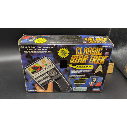 Vintage Star Trek TOS Classic Science Tricorder 1994 Playmates #6125 READ
