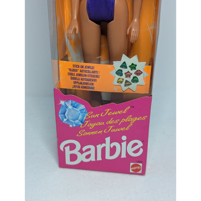 SUN JEWEL MARINA 1993 Mattel Barbie Doll Vintage New In Box International Pkg