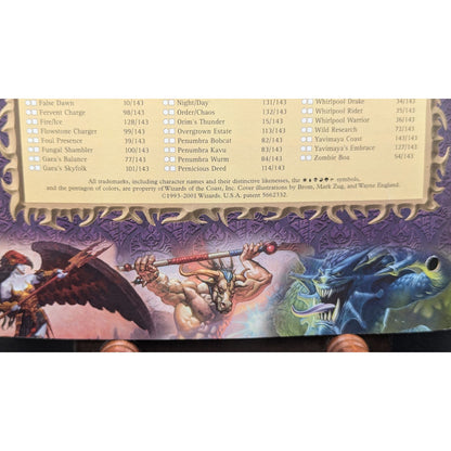 WotC 2001 Magic the Gathering Player's Guides Apocalypse Player's Guide