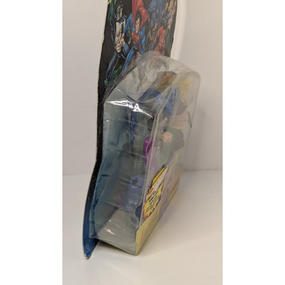 Sealed Vintag1996 Total Justice Aquaman w/Blasting Hydro Spear 5" Figure Kenner