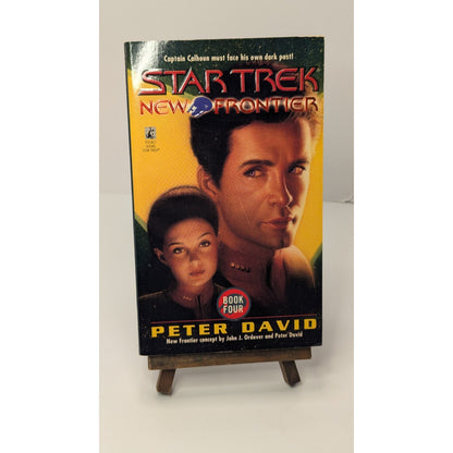 Lot of 7 Vintage Star Trek Paperbacks: New Frontiers Science Fiction Books