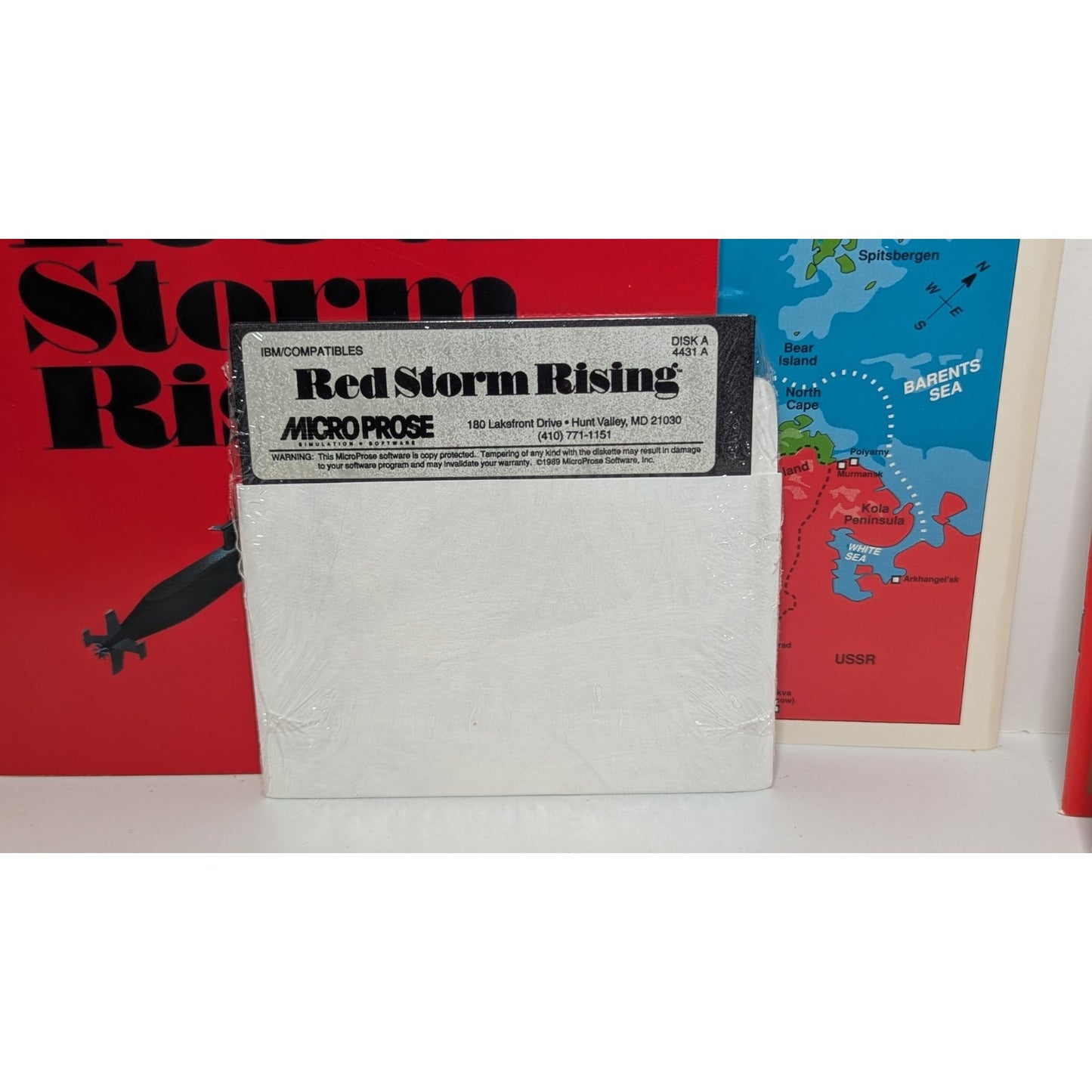 Vintage PC Games Land, Sea, and Air 2! (IBM 5.25" Release) Micro Prose READ