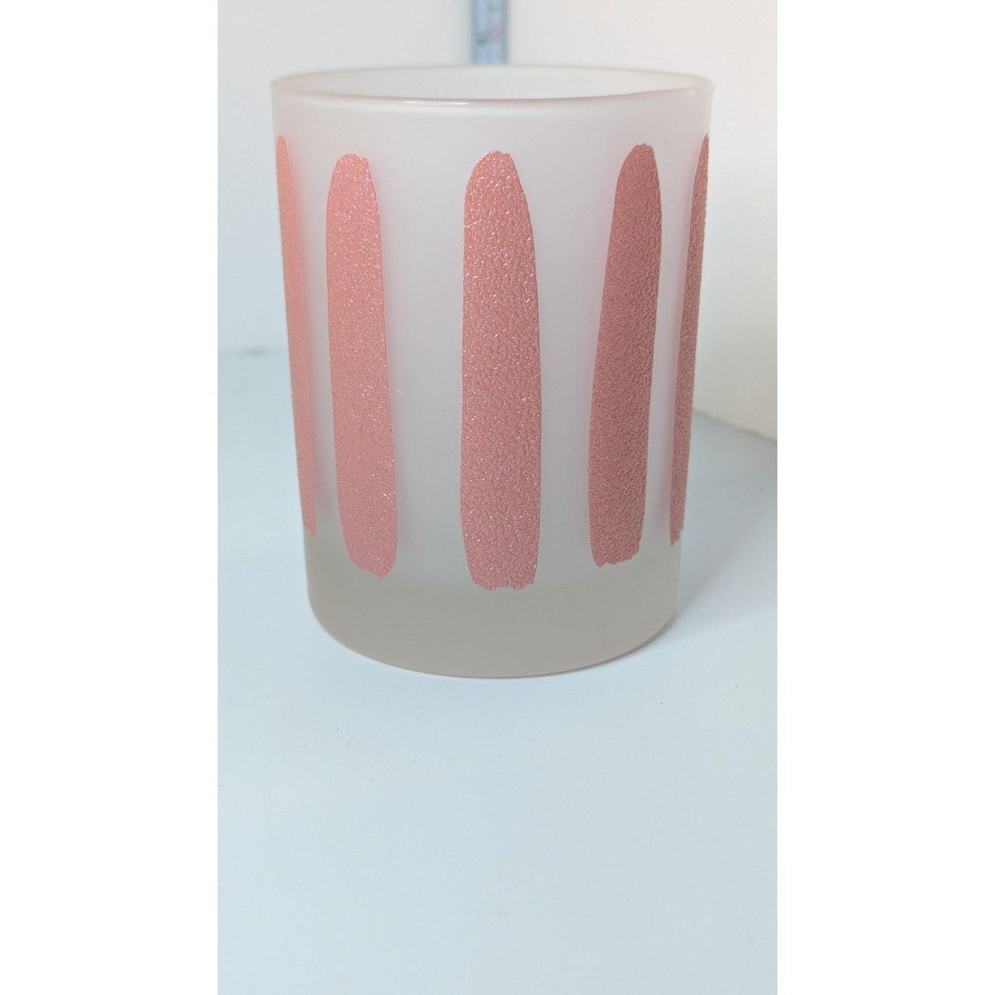 Morgan Glass Citrus Peel 10oz Lowball Retro Barware Glasses Set of 3 Vintage