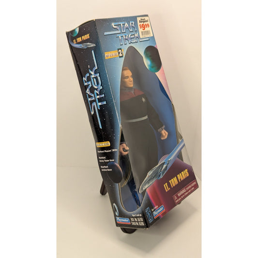 1997 Star Trek Playmates Lt. Tom Paris 9in Warp Factor Series 2 Figure in Box