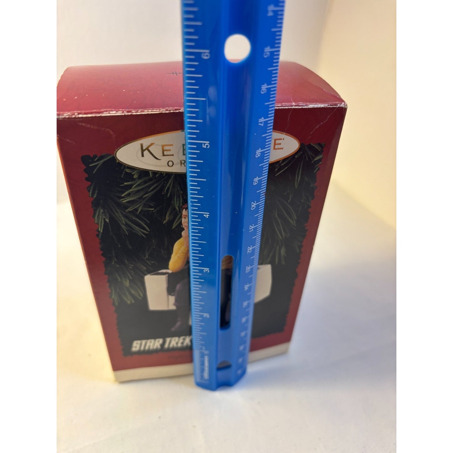 Hallmark Keepsake Christmas Ornament Star Trek Captain James T Kirk 1995 Open