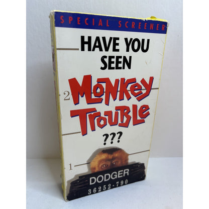 Monkey Trouble VHS Demo Promo Screener Sealed Ridley Scott Harvey Keitel 1994